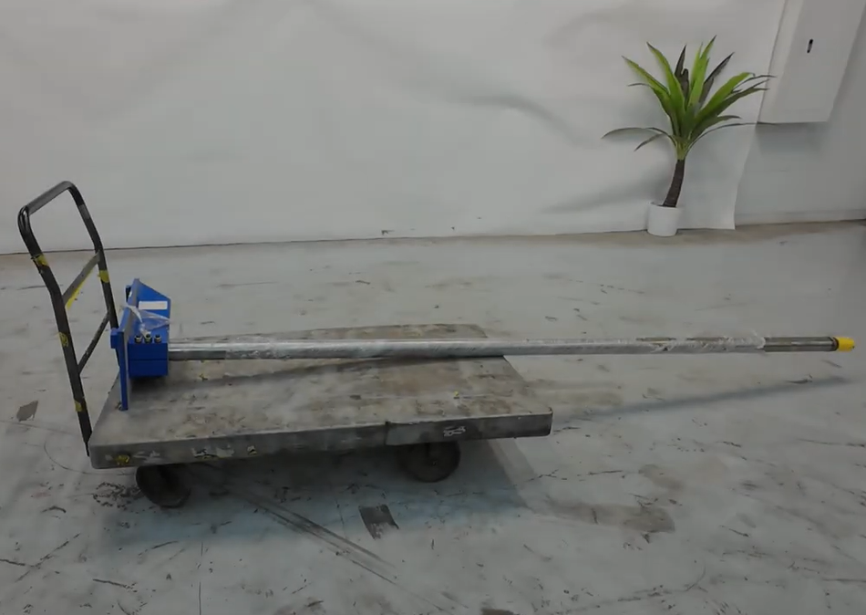 Forklift Carpet Pole Attachment