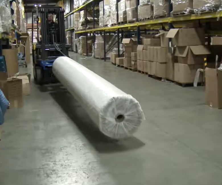 Forklift Carpet Pole Attachment
