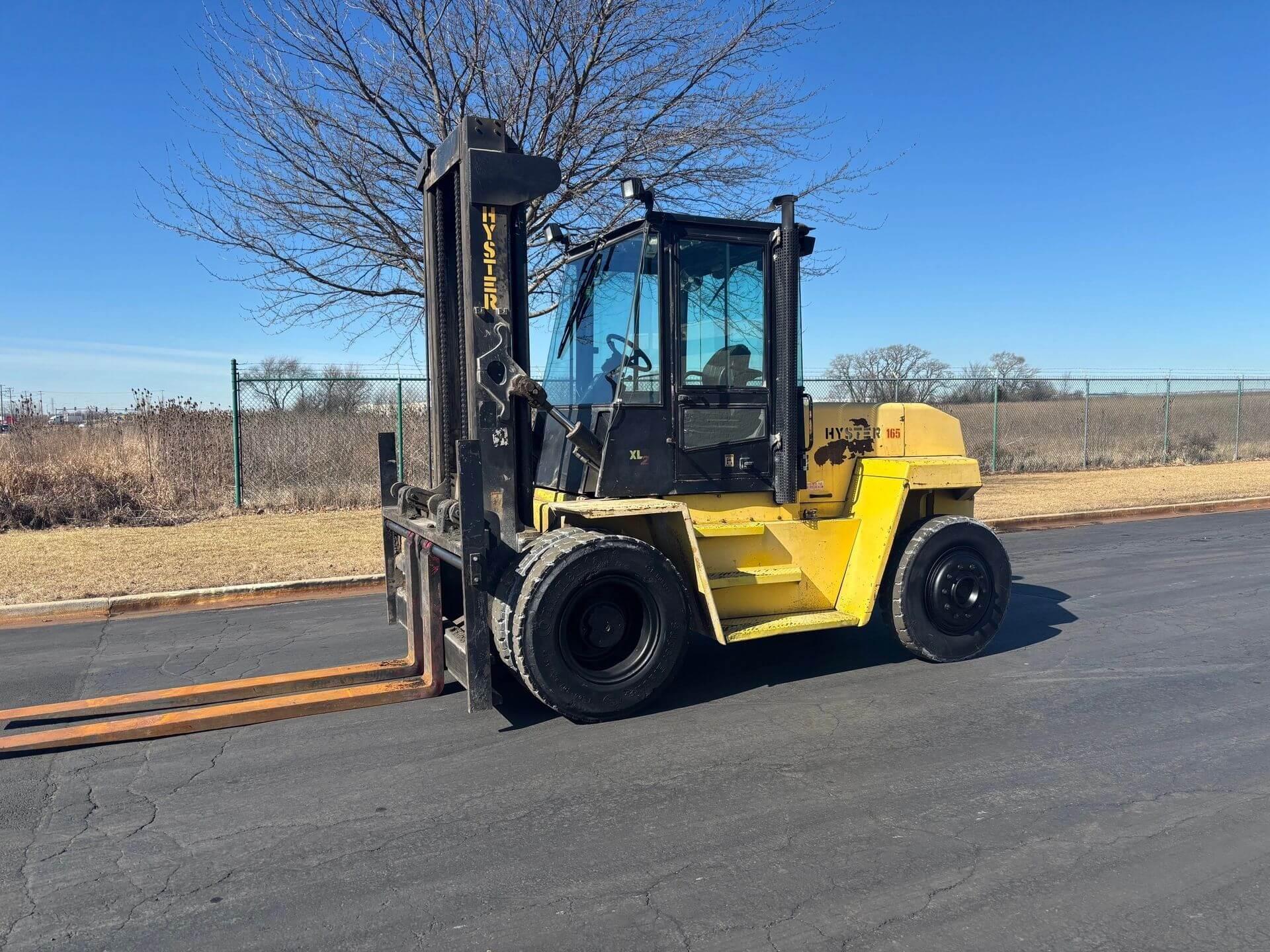 Outdoor Industrial Hyster Forklift