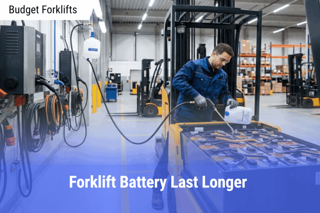 forklift battery checking