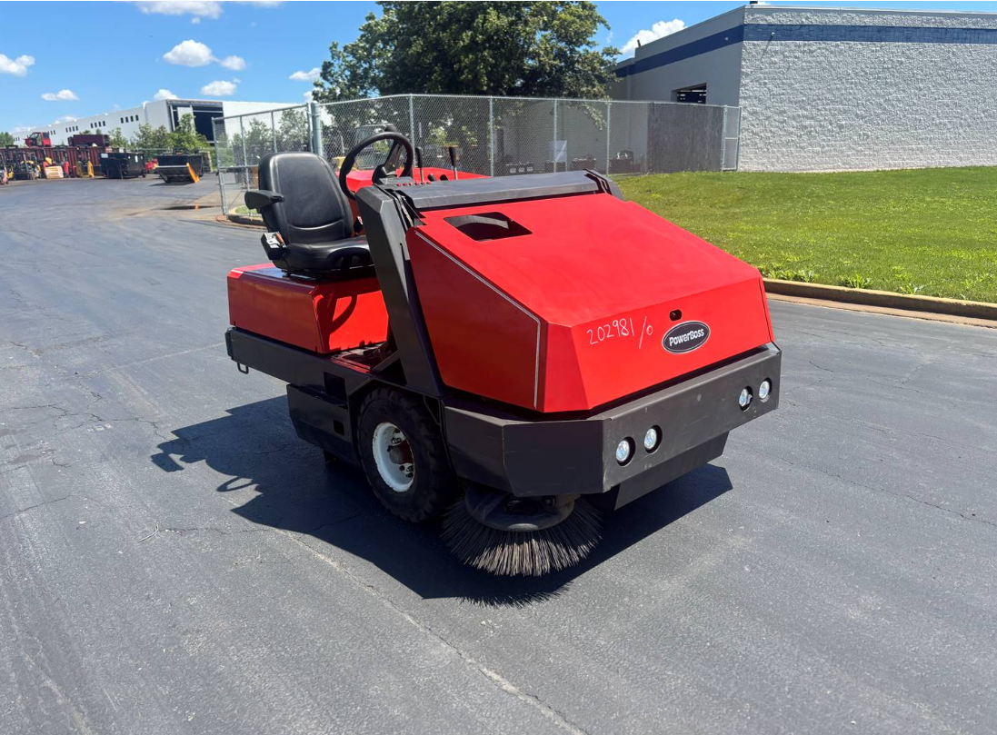 2019 Power Boss PB620LP Rider SweeperScrubber