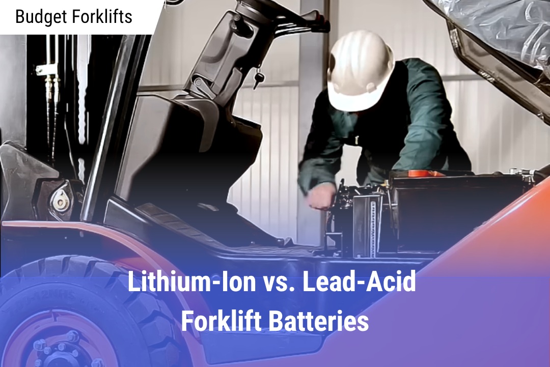 Lithium-Ion vs. Lead-Acid Forklift Batteries